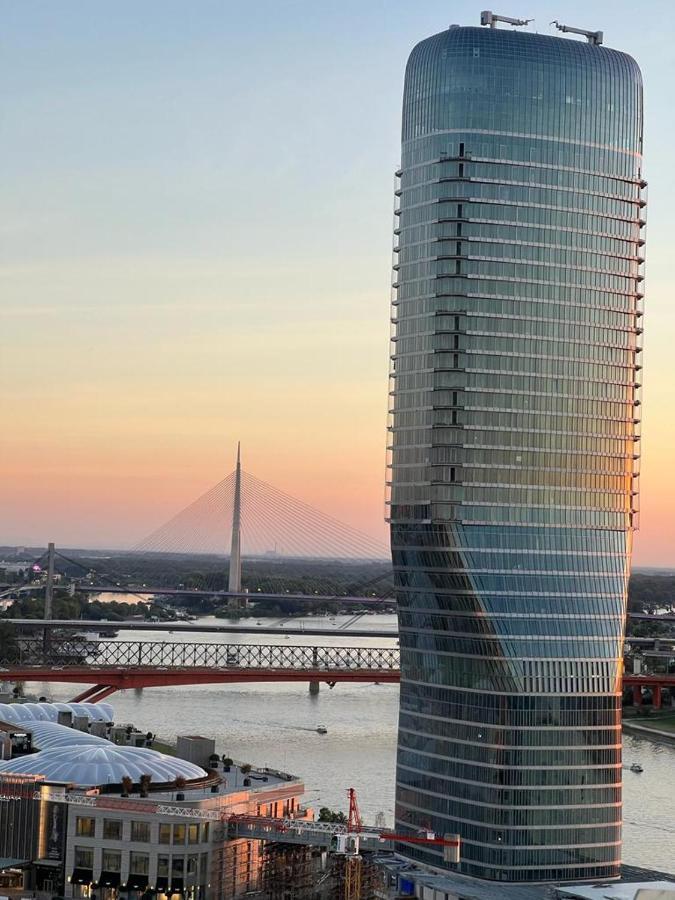 Belgrade Waterfront, Tower View Lejlighed Eksteriør billede